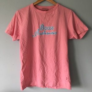 Pink graphic tee